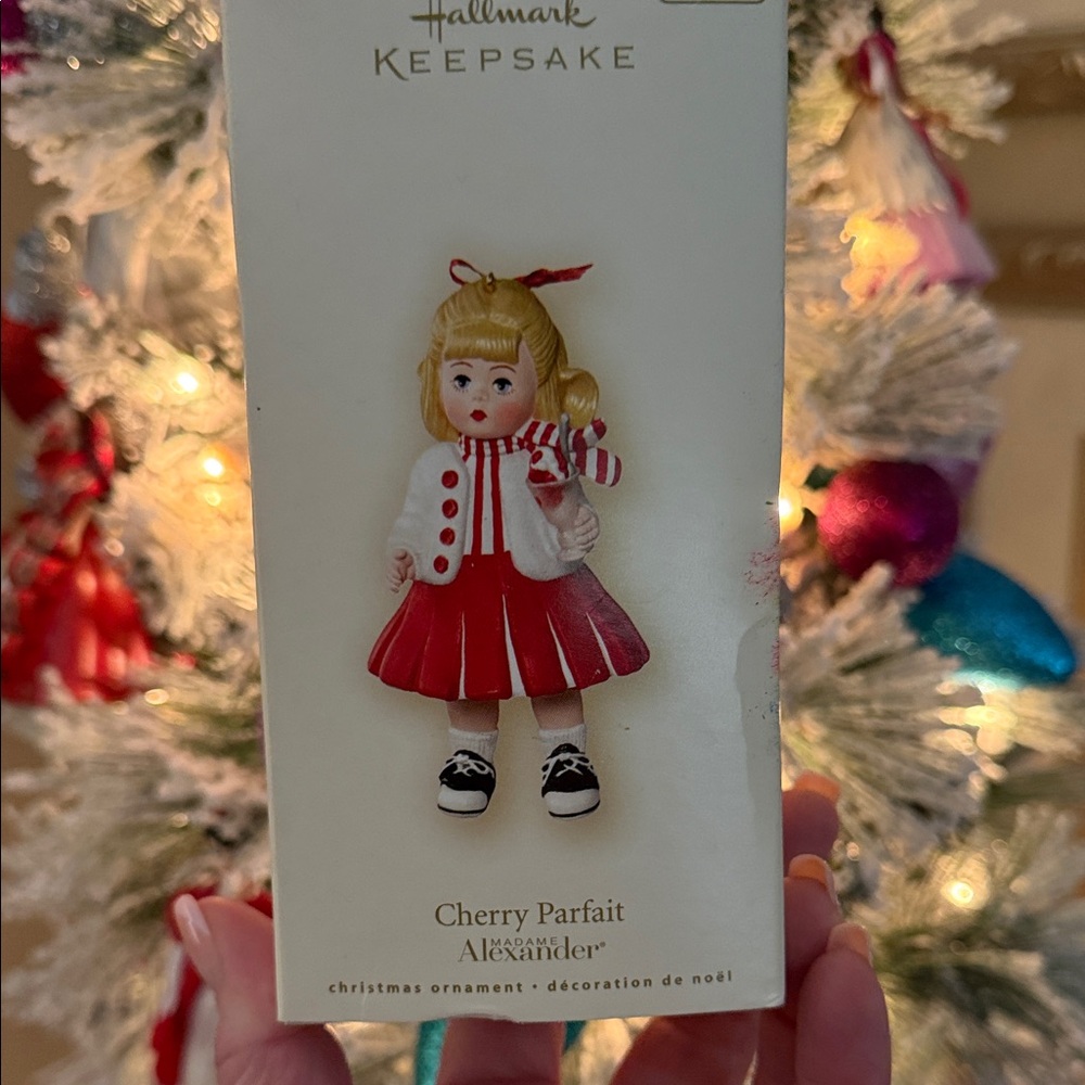 Hallmark Keepsake Cherry Parfait Ornament madame Alexander